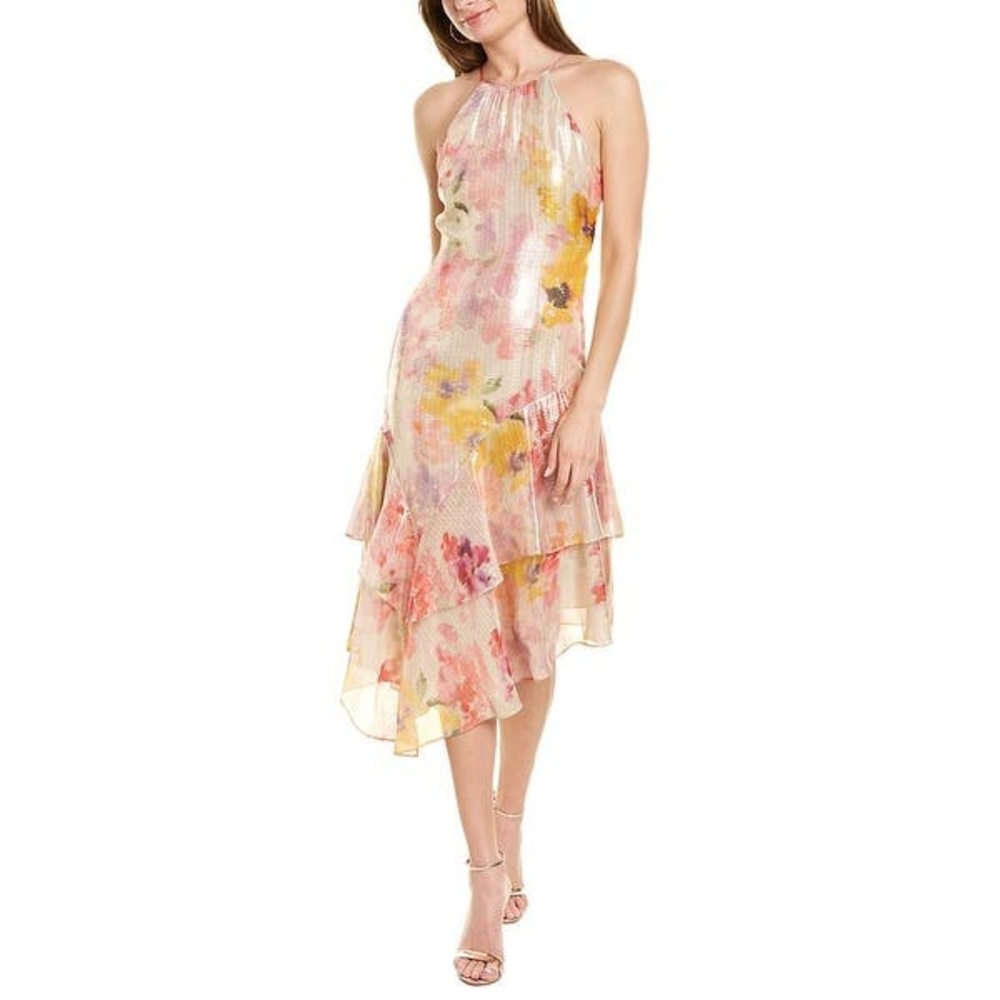 NWT Revolve Parker Black Ida Dress in Garden Blur